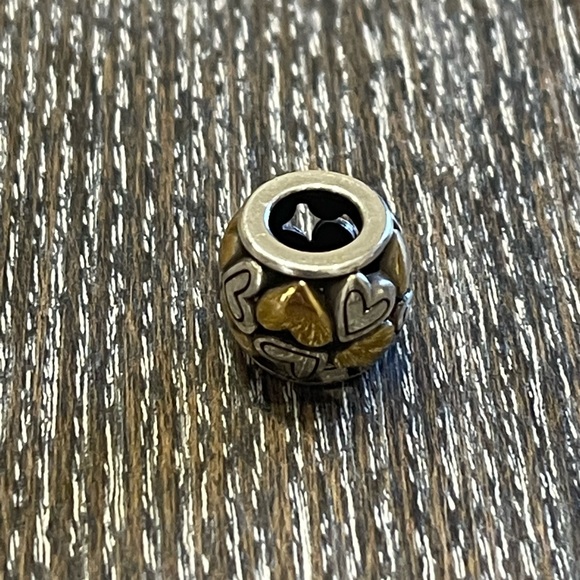 COPY - Brighton Black Charm With Silver And Gold Hearts💛🤍 - Picture 5 of 7